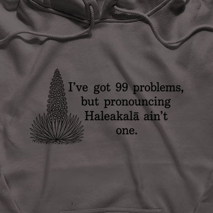 99 Problems Haleakala Ain't One Hoodie
