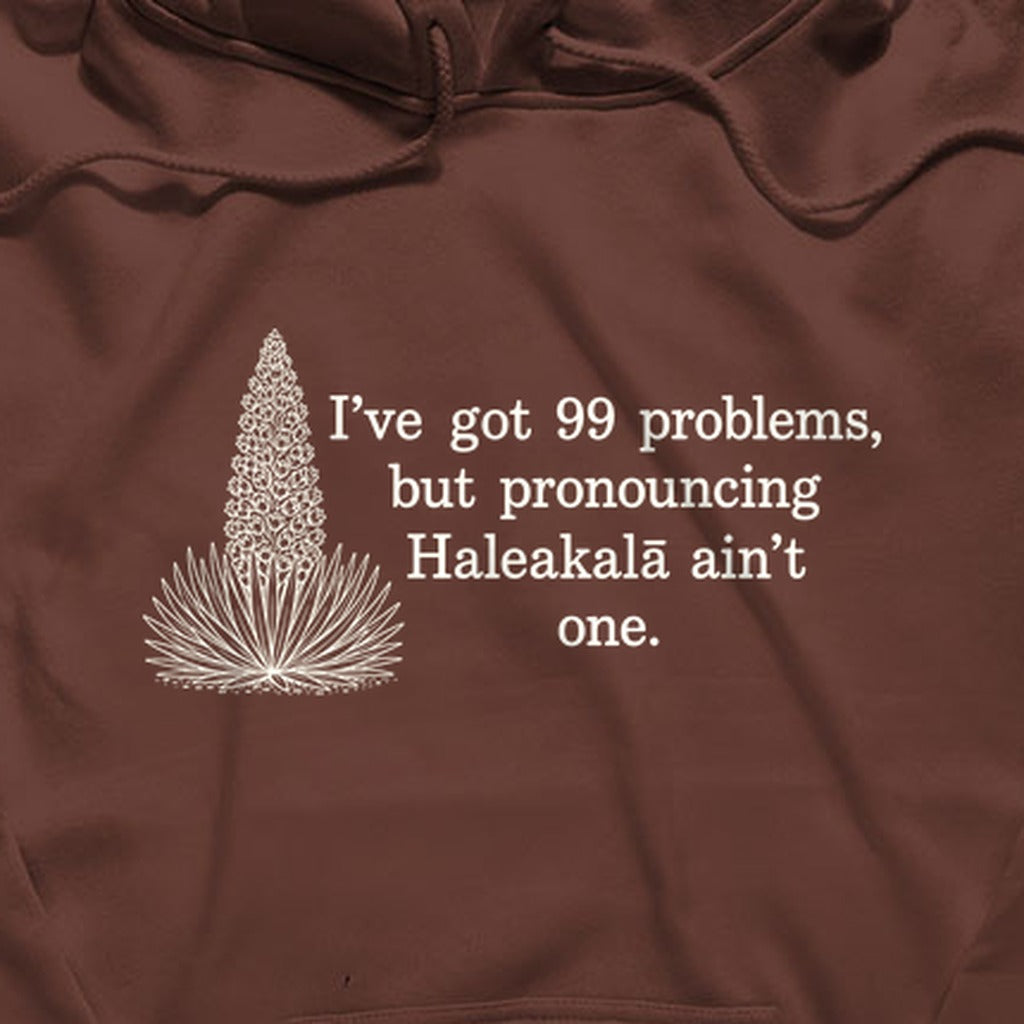 99 Problems Haleakala Ain't One Hoodie