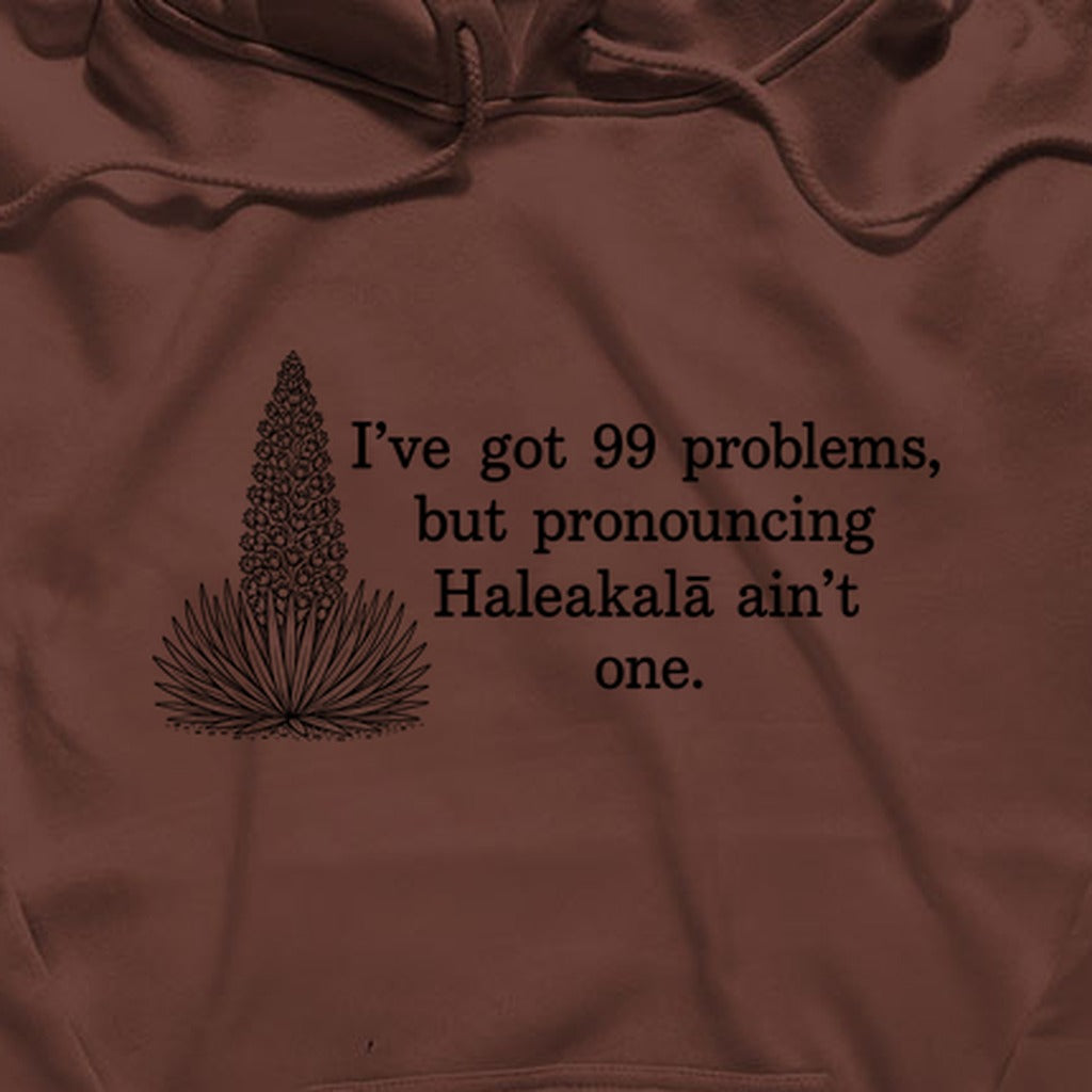 99 Problems Haleakala Ain't One Hoodie