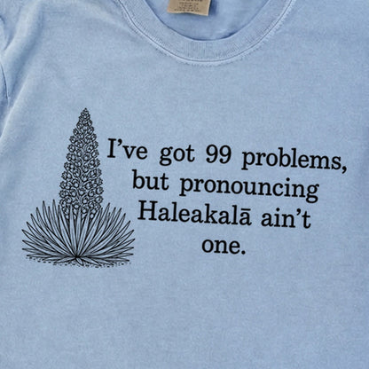 99 Problems Haleakala Ain't One Premium Long Sleeve