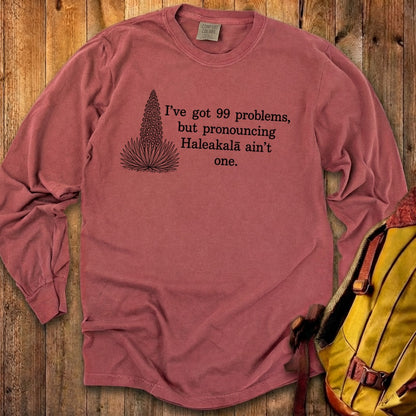 99 Problems Haleakala Ain't One Premium Long Sleeve