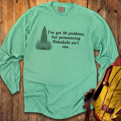 99 Problems Haleakala Ain't One Premium Long Sleeve