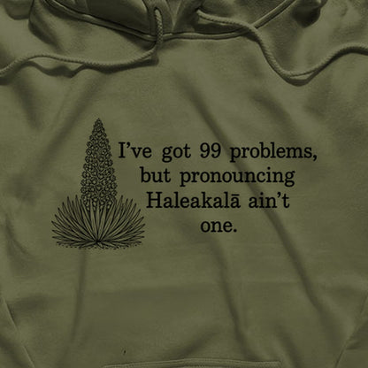 99 Problems Haleakala Ain't One Hoodie
