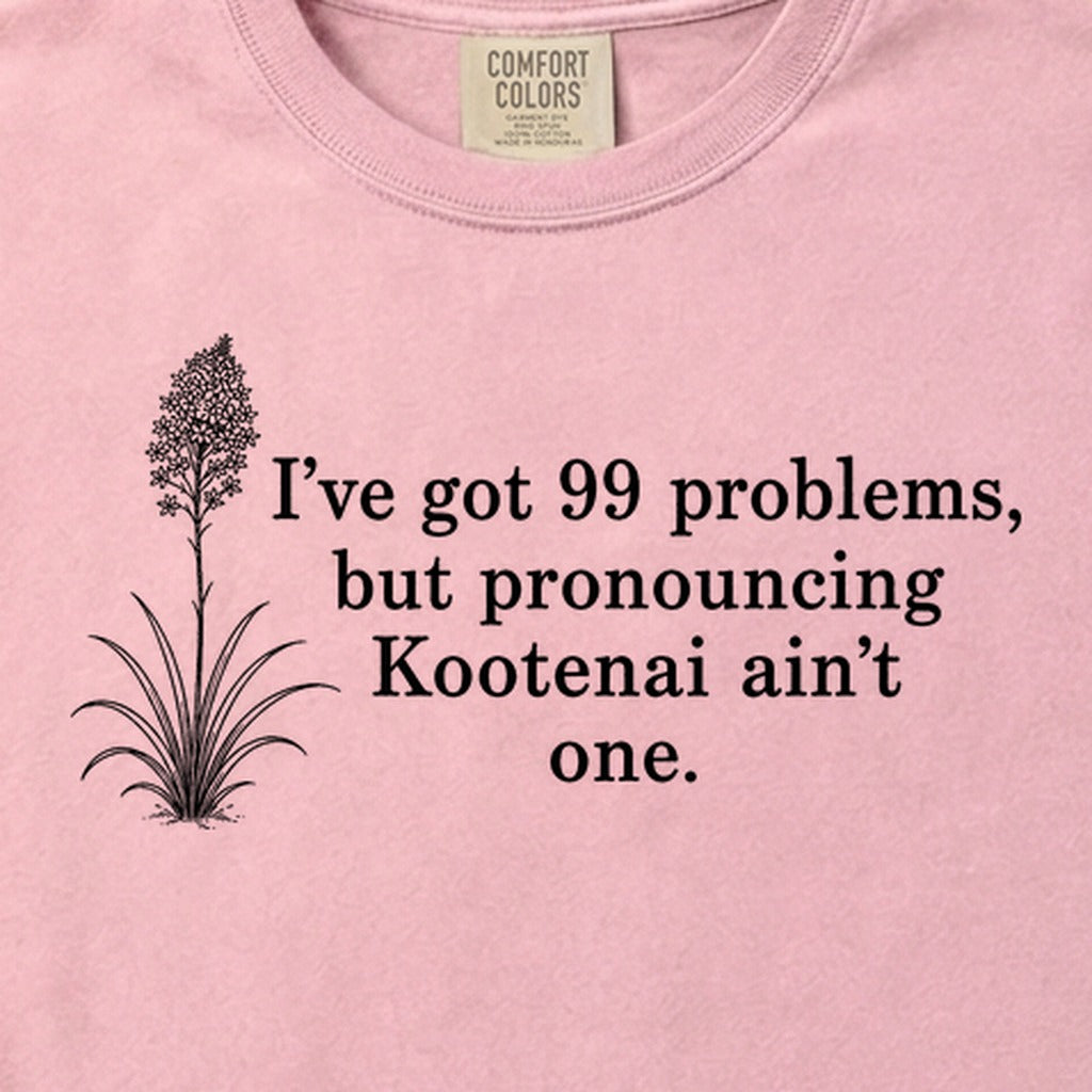 99 Problems Kootenai Ain't One Cotton T-Shirt