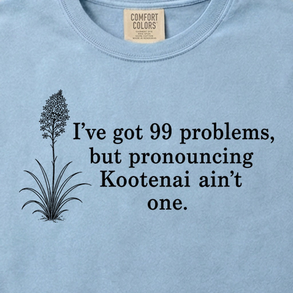 99 Problems Kootenai Ain't One Cotton T-Shirt