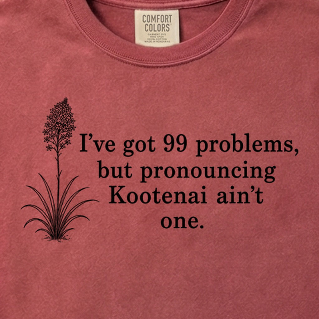 99 Problems Kootenai Ain't One Cotton T-Shirt