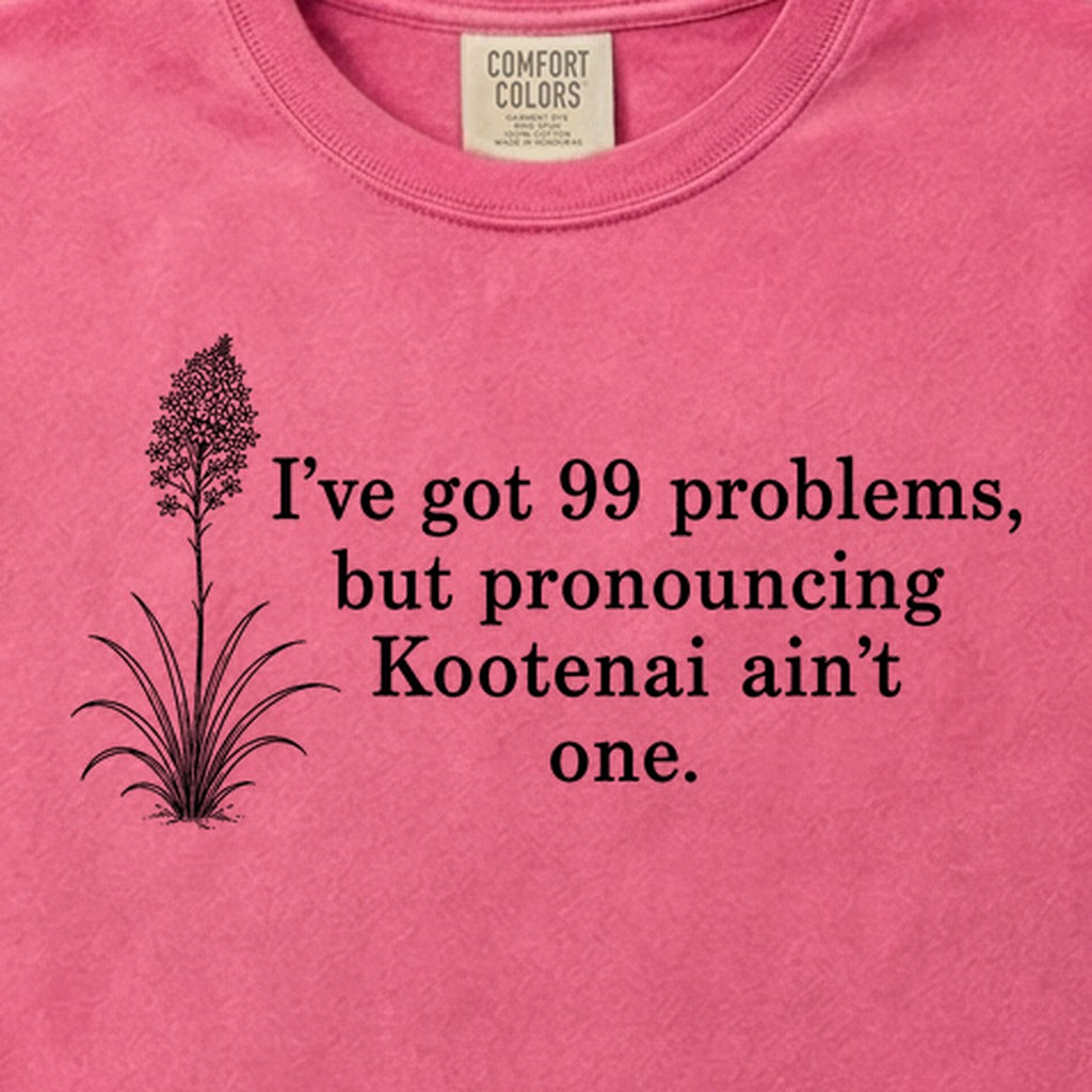 99 Problems Kootenai Ain't One Cotton T-Shirt