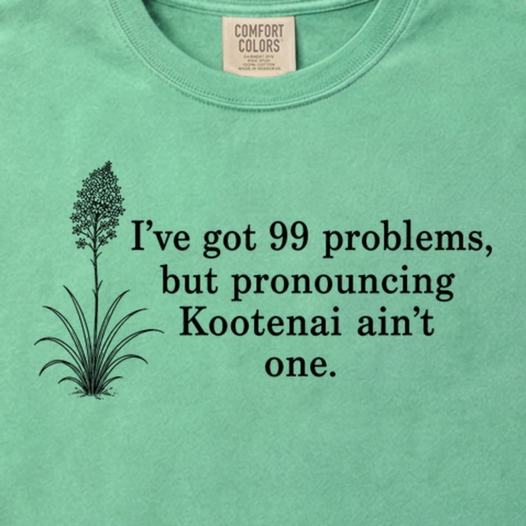 99 Problems Kootenai Ain't One Cotton T-Shirt