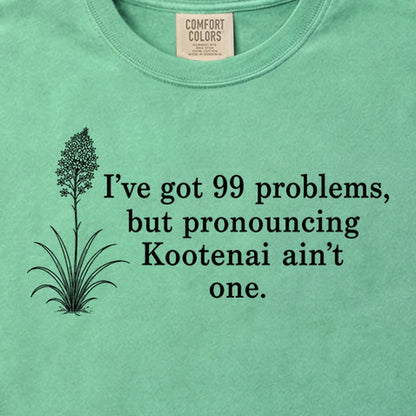 99 Problems Kootenai Ain't One Cotton T-Shirt