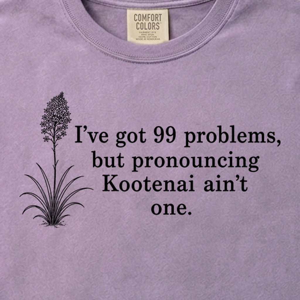 99 Problems Kootenai Ain't One Cotton T-Shirt