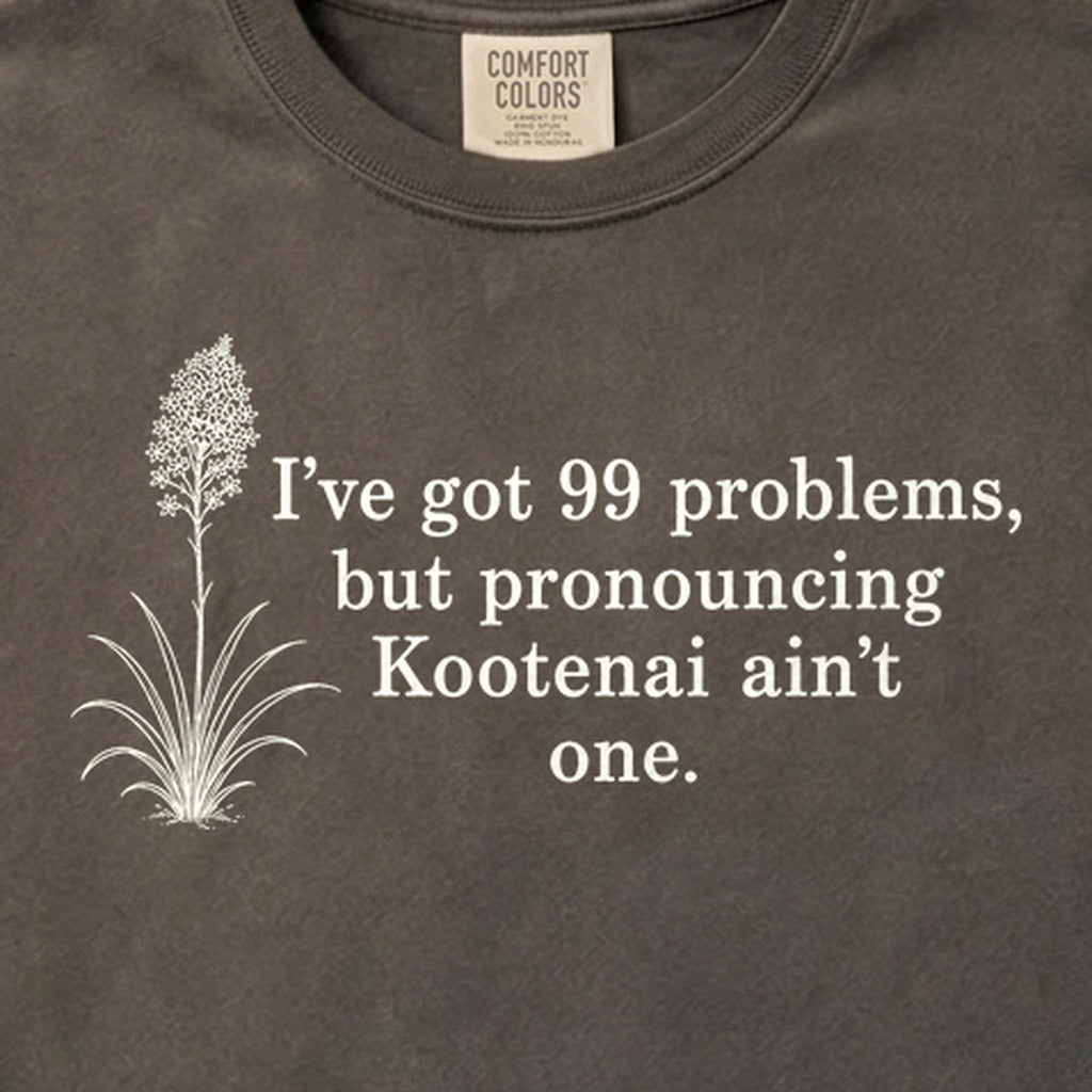 99 Problems Kootenai Ain't One Cotton T-Shirt