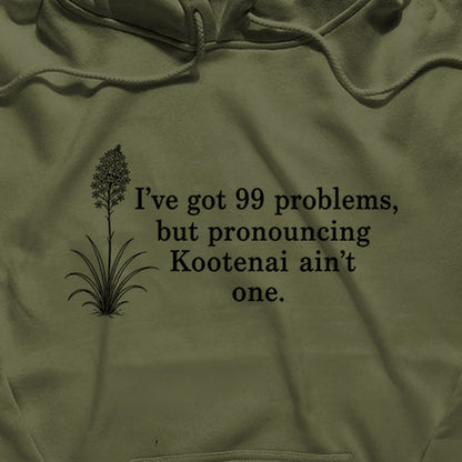 99 Problems Kootenai Ain't One Hoodie