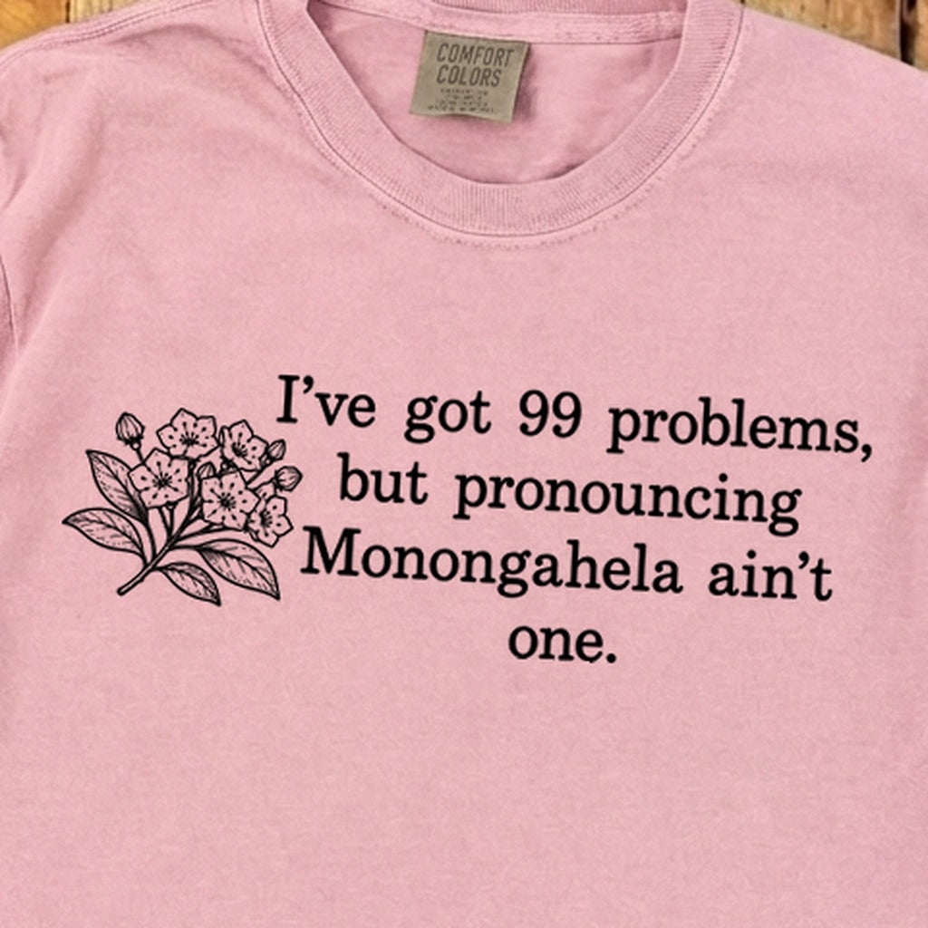 99 Problems Monongahela Ain't One Premium Long Sleeve