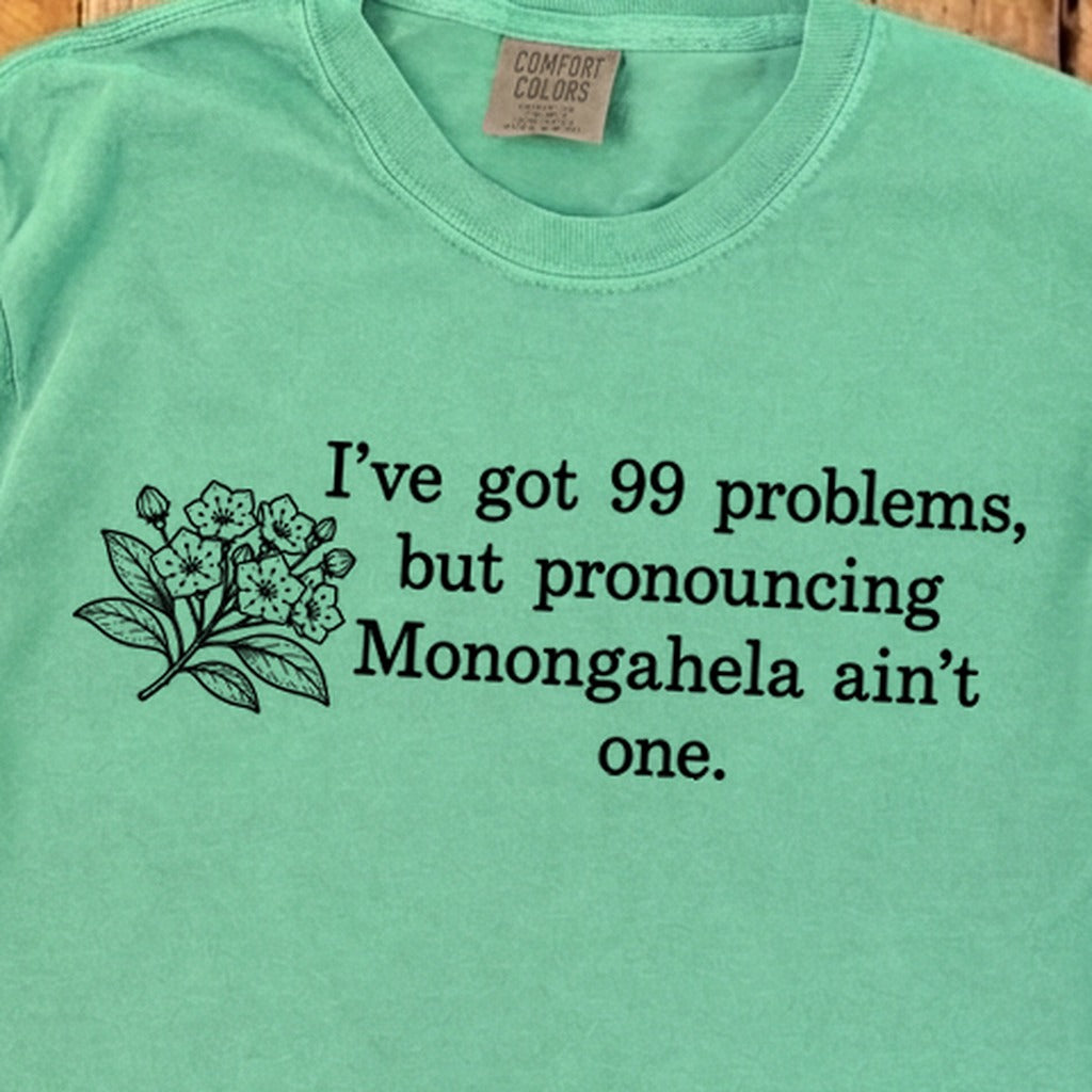 99 Problems Monongahela Ain't One Premium Long Sleeve