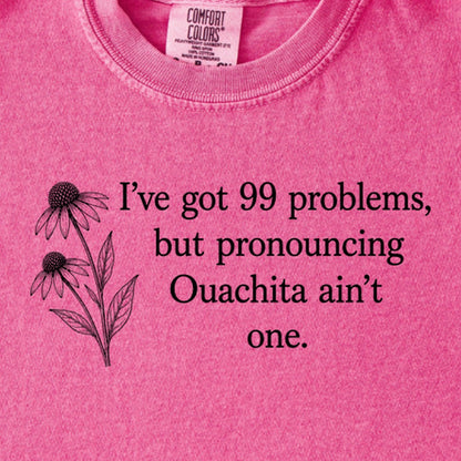 99 Problems Ouachita Ain't One Kids Cotton T-Shirt
