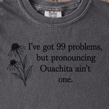 99 Problems Ouachita Ain't One Kids Cotton T-Shirt