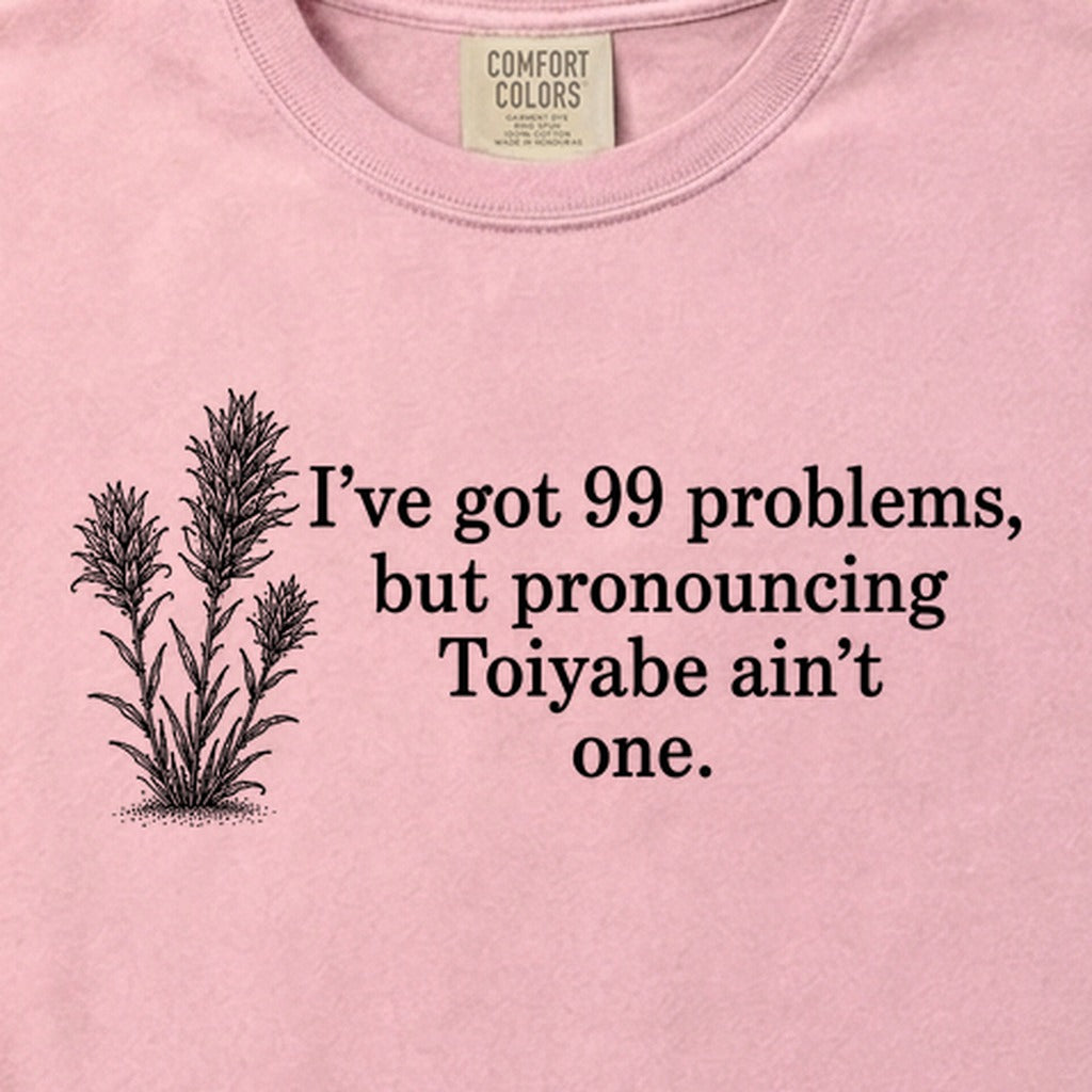 99 Problems Toiyabe Ain't One Cotton T-Shirt