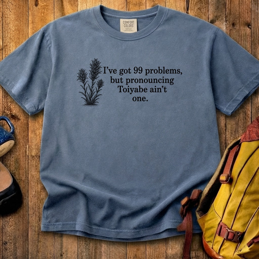 99 Problems Toiyabe Ain't One Cotton T-Shirt