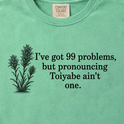 99 Problems Toiyabe Ain't One Cotton T-Shirt