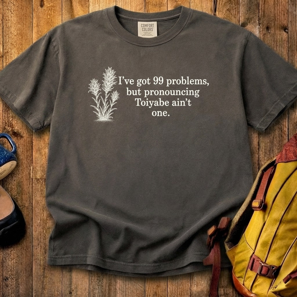 99 Problems Toiyabe Ain't One Cotton T-Shirt