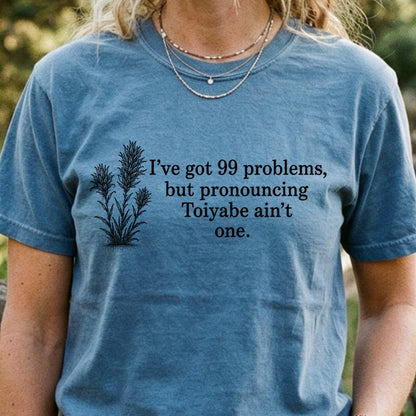 99 Problems Toiyabe Ain't One Cotton T-Shirt