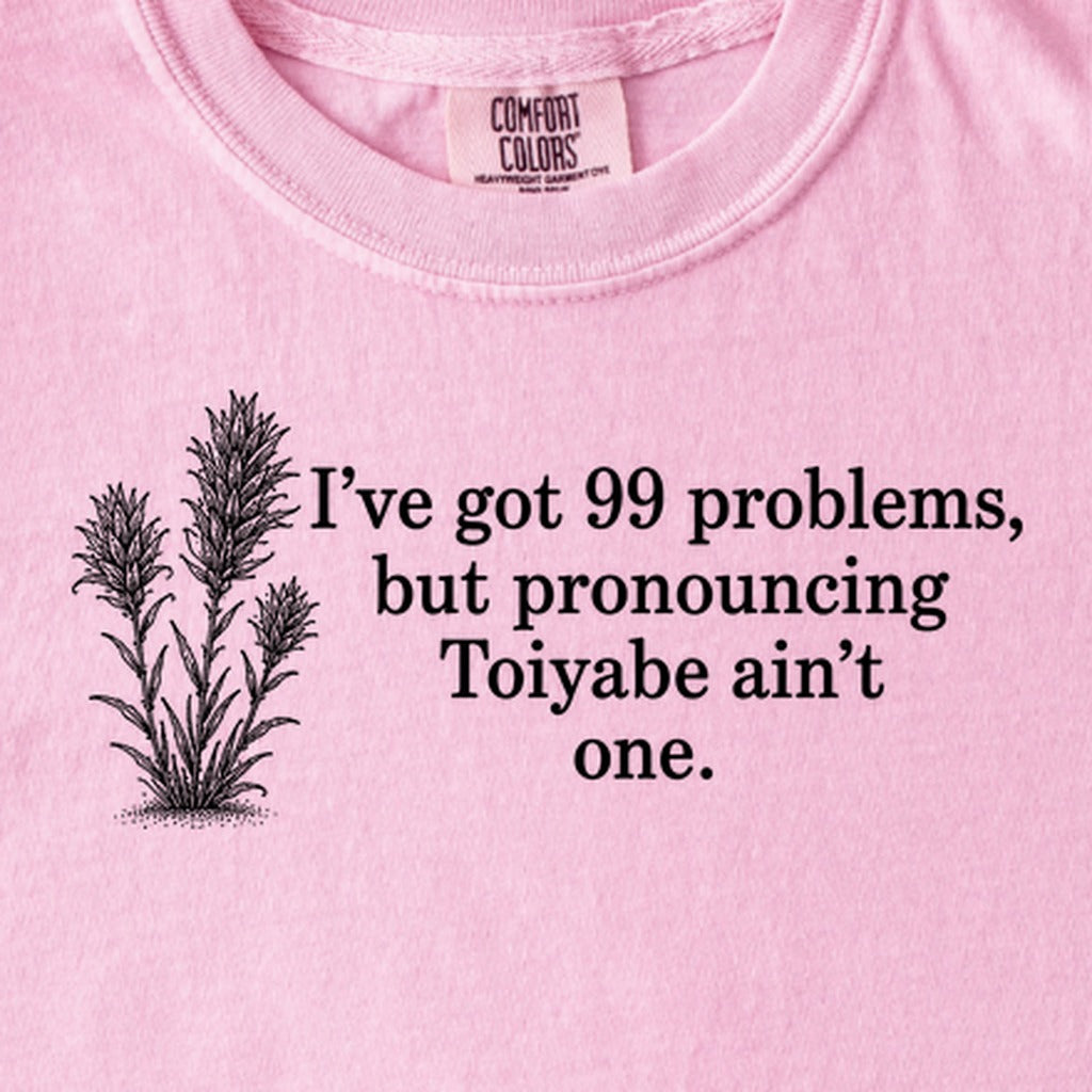 99 Problems Toiyabe Ain't One Kids Cotton T-Shirt