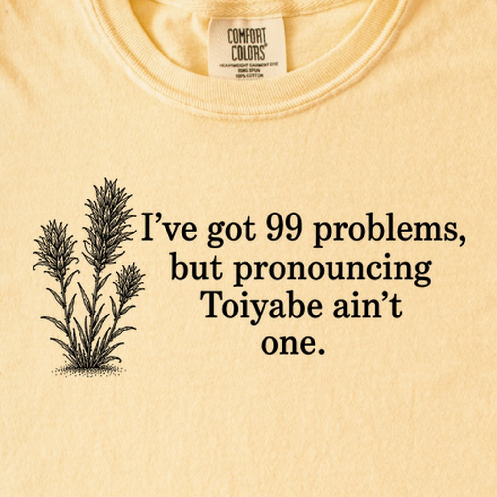 99 Problems Toiyabe Ain't One Kids Cotton T-Shirt