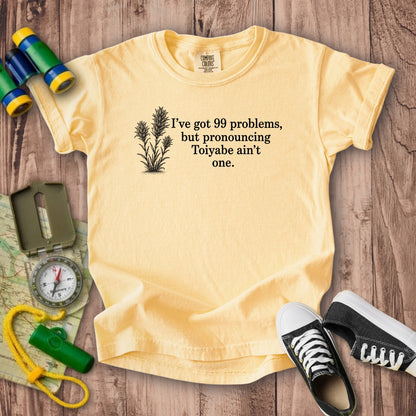 99 Problems Toiyabe Ain't One Kids Cotton T-Shirt