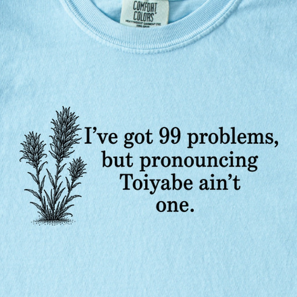 99 Problems Toiyabe Ain't One Kids Cotton T-Shirt