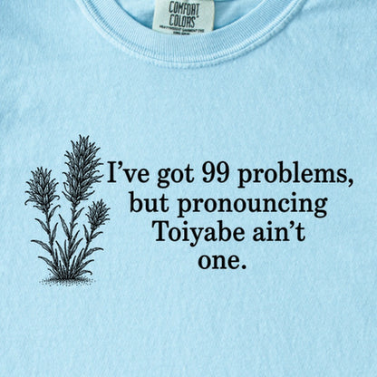 99 Problems Toiyabe Ain't One Kids Cotton T-Shirt