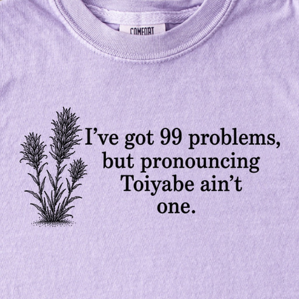 99 Problems Toiyabe Ain't One Kids Cotton T-Shirt