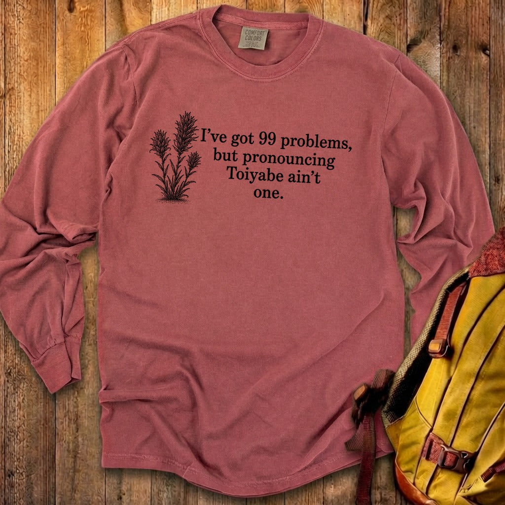99 Problems Toiyabe Ain't One Premium Long Sleeve