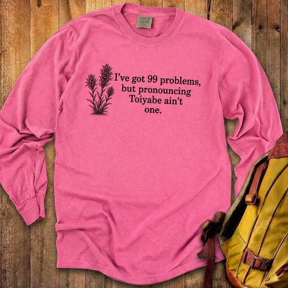 99 Problems Toiyabe Ain't One Premium Long Sleeve