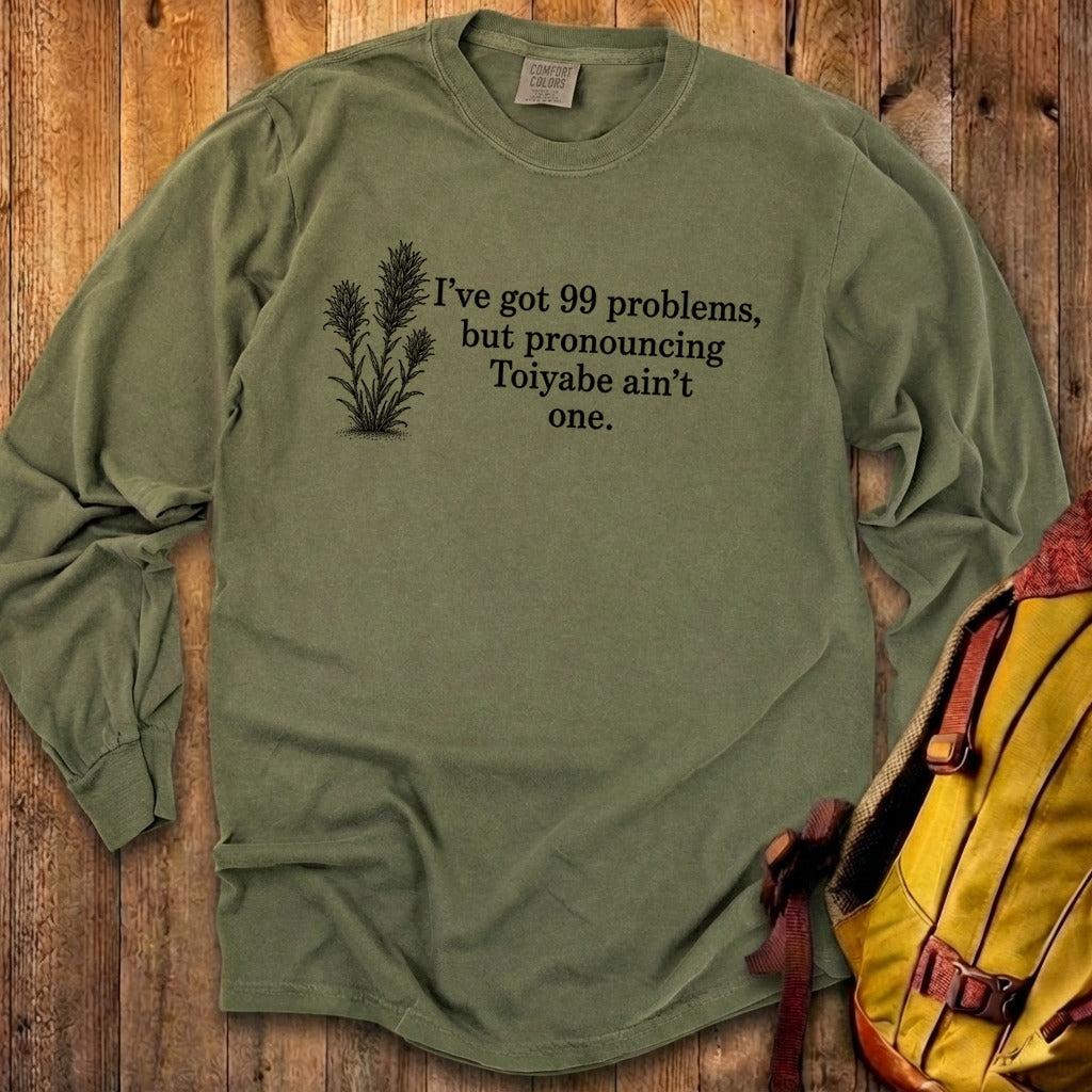 99 Problems Toiyabe Ain't One Premium Long Sleeve