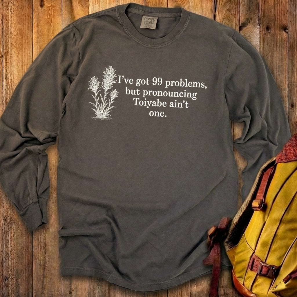 99 Problems Toiyabe Ain't One Premium Long Sleeve