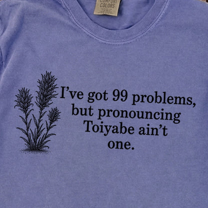 99 Problems Toiyabe Ain't One Premium Long Sleeve