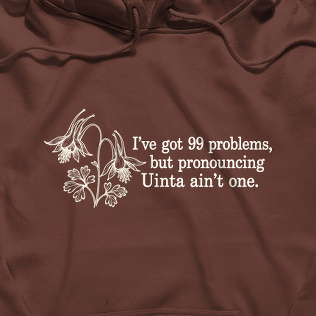 99 Problems Uinta Ain't One Hoodie