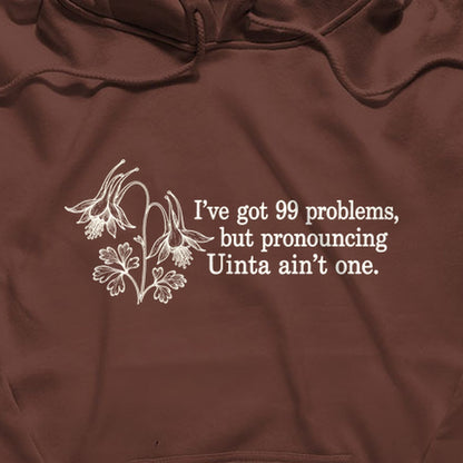 99 Problems Uinta Ain't One Hoodie