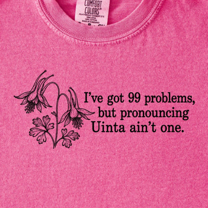 99 Problems Uinta Ain't One Kids Cotton T-Shirt