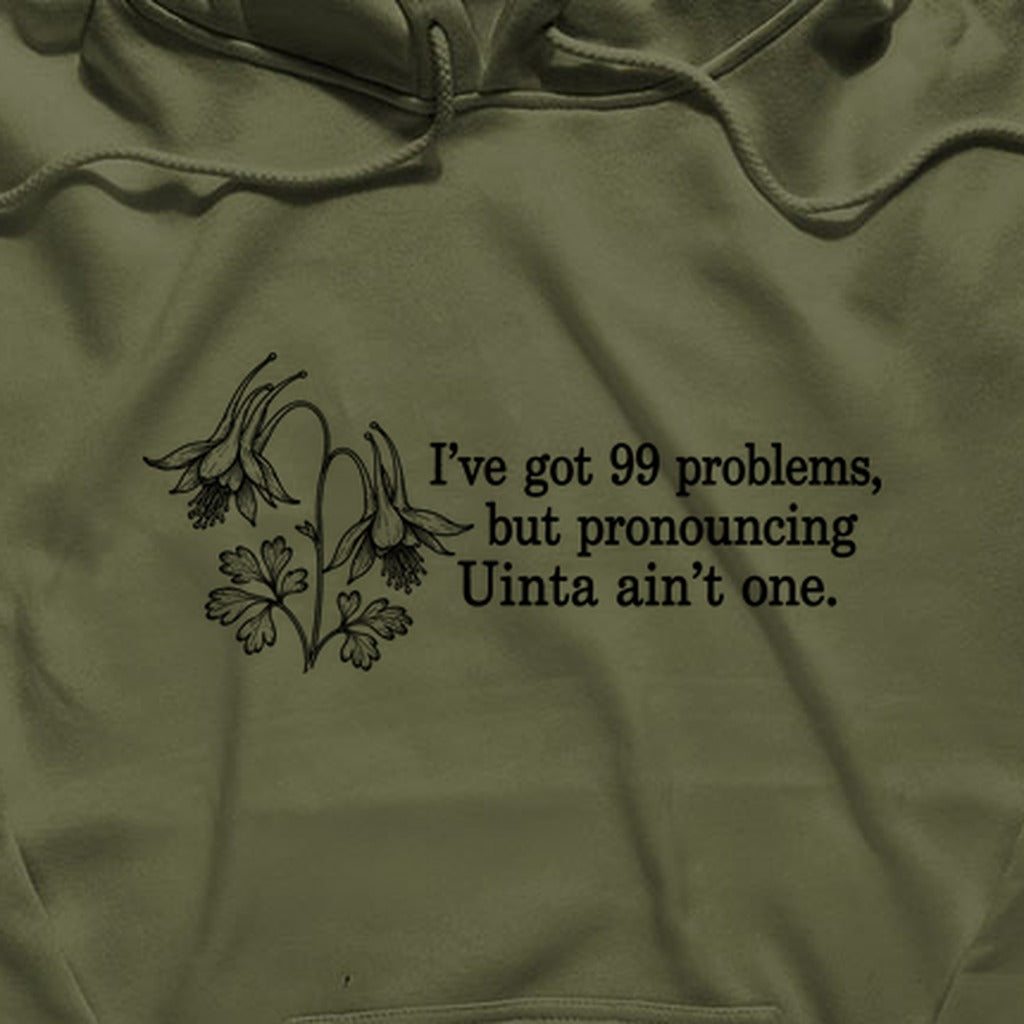 99 Problems Uinta Ain't One Hoodie