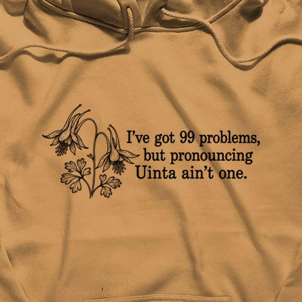 99 Problems Uinta Ain't One Hoodie
