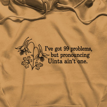 99 Problems Uinta Ain't One Hoodie