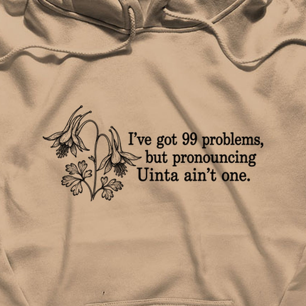 99 Problems Uinta Ain't One Hoodie