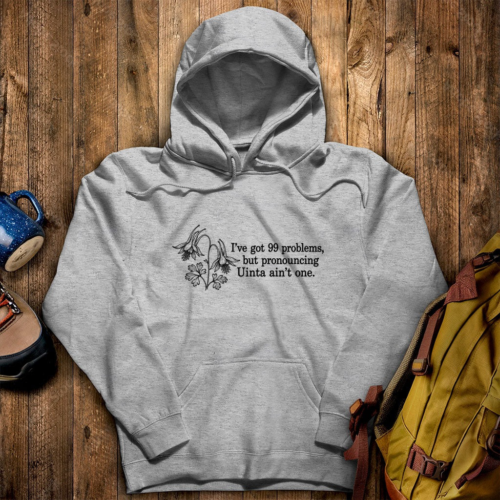 99 Problems Uinta Ain't One Hoodie