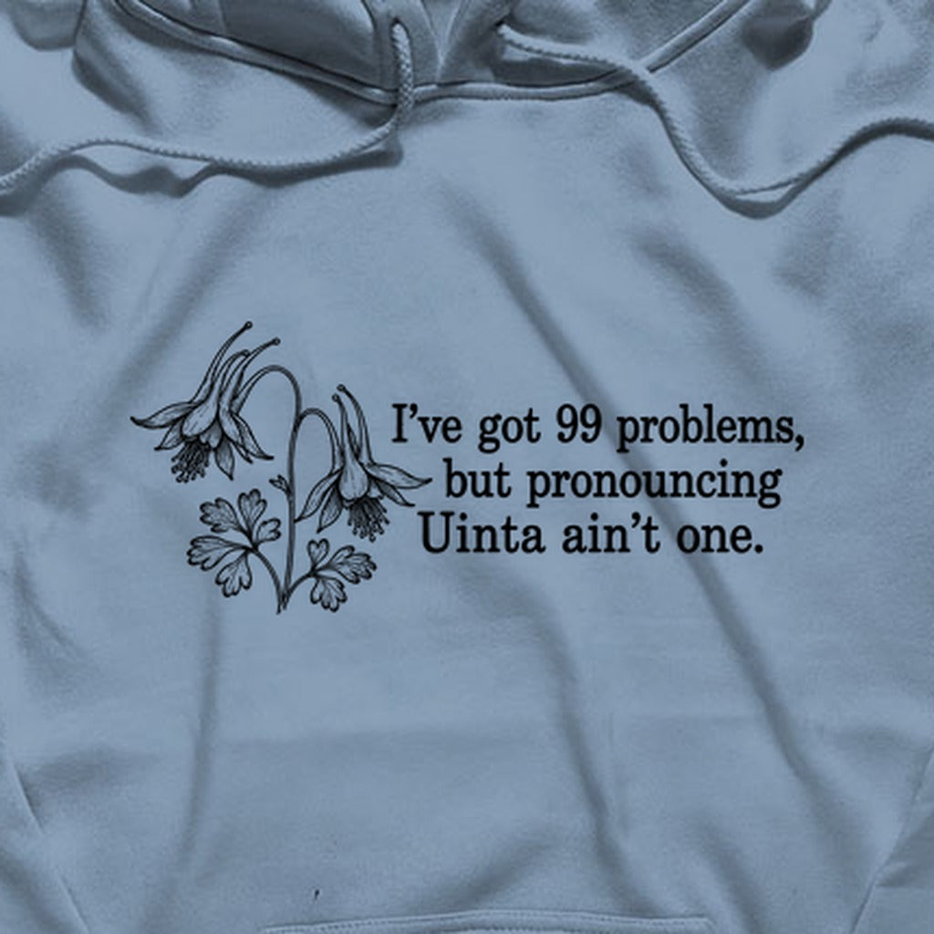 99 Problems Uinta Ain't One Hoodie
