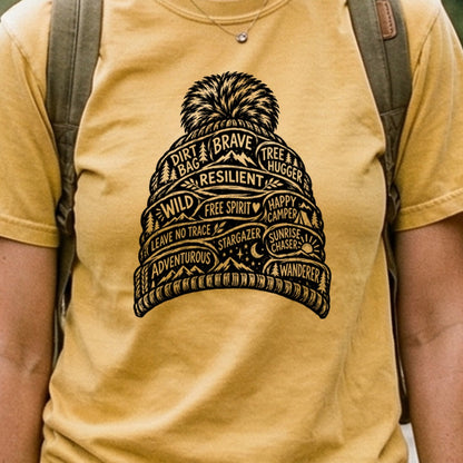 Beanie Affirmations Cotton T-Shirt