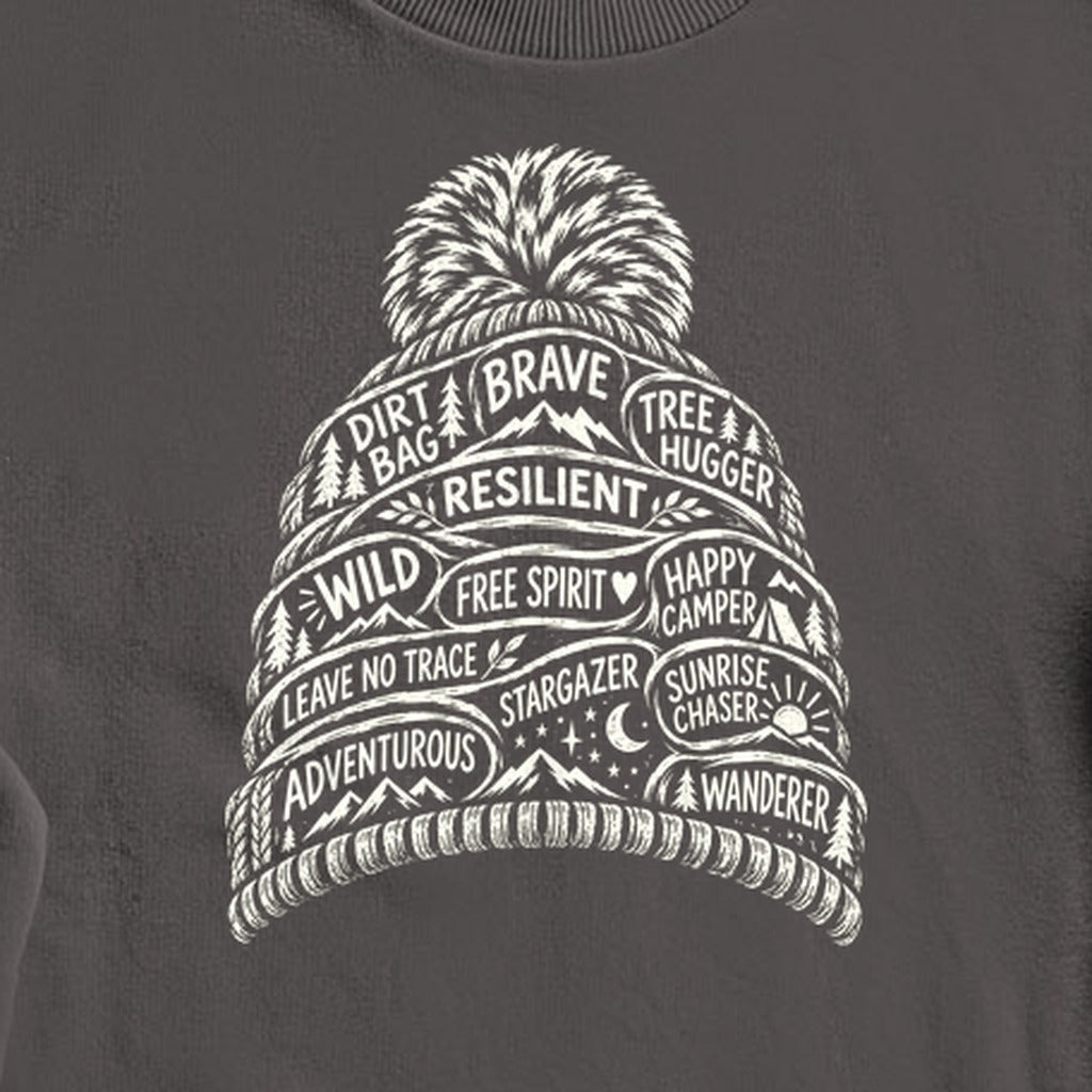 Beanie Affirmations Crewneck Sweatshirt