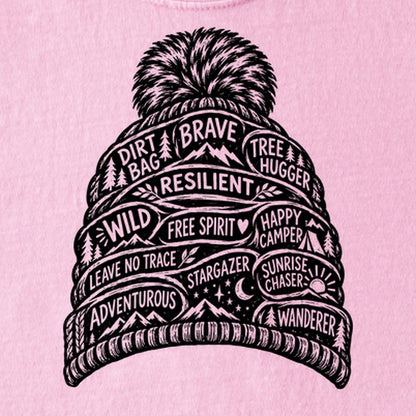 Beanie Affirmations Kids Cotton T-Shirt