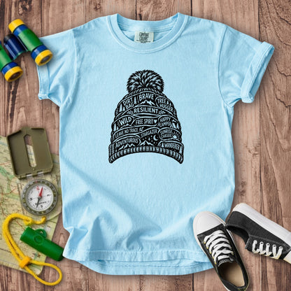 Beanie Affirmations Kids Cotton T-Shirt