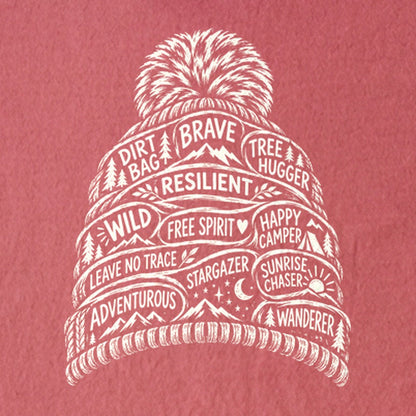 Beanie Affirmations Kids Cotton T-Shirt